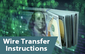 Wire Transfer Instructions